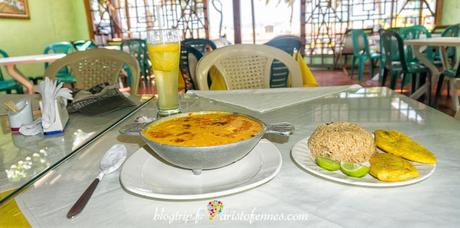 Cazuela de mariscos colombiana