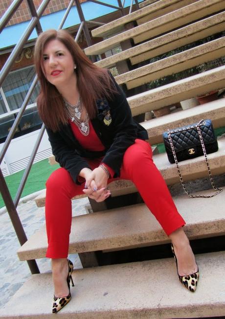 Rojo&animal print en Prim Secret