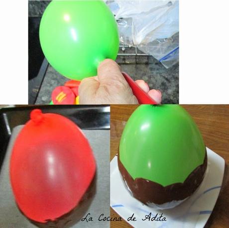 Fresón con nata, en cestos de chocolate Fresón con nata, en cestos de chocolate