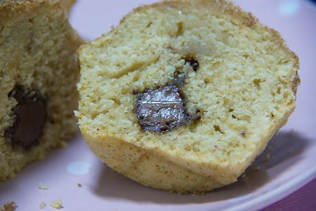 Muffins de Canela Rellenos de Nutella