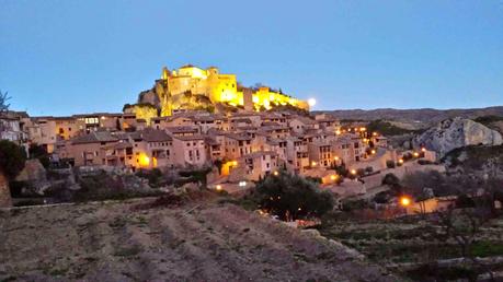 Vistas de Alquézar de noche - marzo 2015