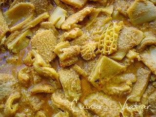 Callos con garbanzos Callos con garbanzos