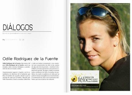 35 años sin Félix, entrevista a Odile Rodríguez de la Fuente.