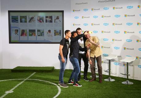Microsoft conecta fanáticos de todo el mundo con los jugadores del  Real Madrid a través de sus soluciones en la Nube.