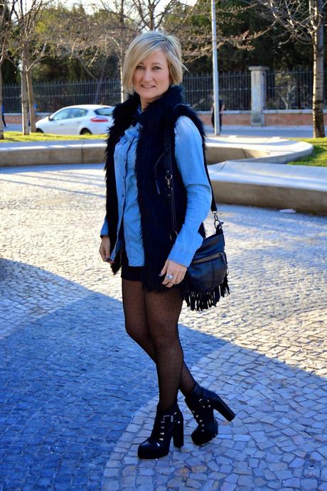 Denim, Fur, Plumeti and Bow tie Denim, Fur, Plumeti and Bow tie