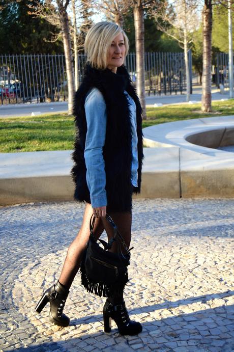 Denim, Fur, Plumeti and Bow tie Denim, Fur, Plumeti and Bow tie