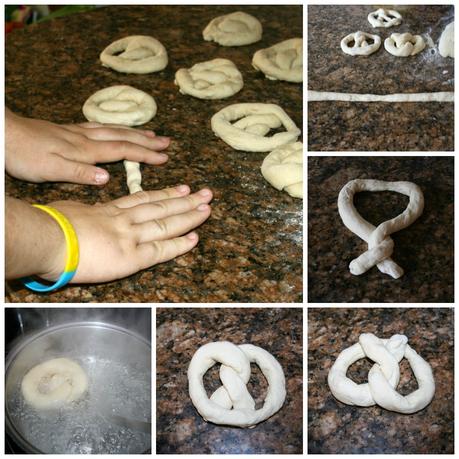 Pretzel - Bretzel paso a paso El Ágora de Ángeles como hacer pretzel o bretzel