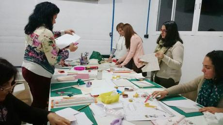 Talleres de Scrapook con NuriBel Purpurin