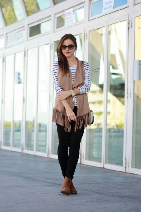 Fringed vest Fringed vest