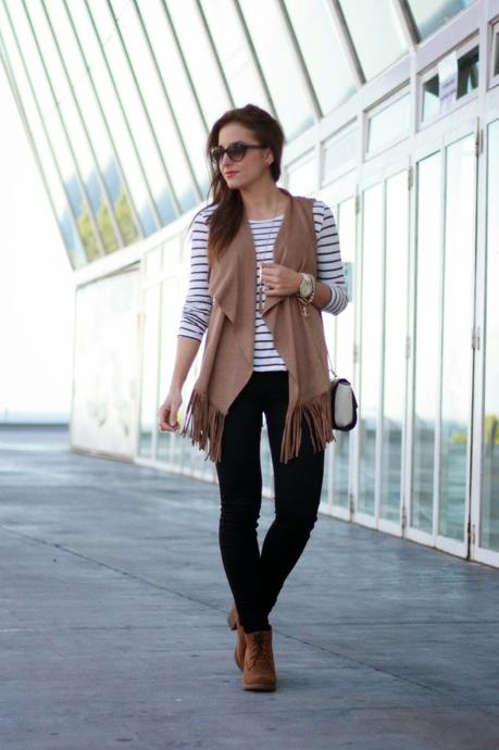 Fringed vest Fringed vest