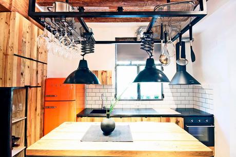 Apartamento en Barcelona diseñado con objetos reciclados. Apartamento en Barcelona diseñado con objetos reciclados.