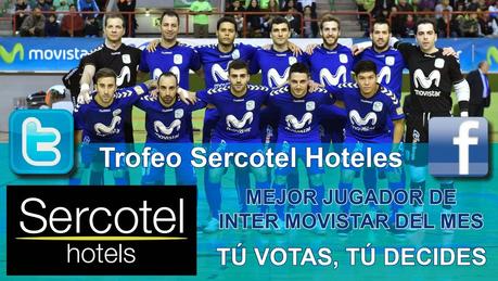 Rafael ha sido el ganador del Trofeo Sercotel Hoteles Inter Movistar del mes de febrero