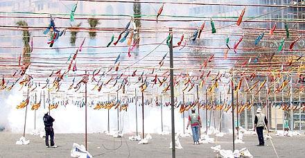 El caloret faller ha llegado mascleta valenciana