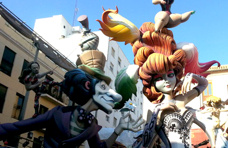 El caloret faller ha llegado falals Valencia 2015