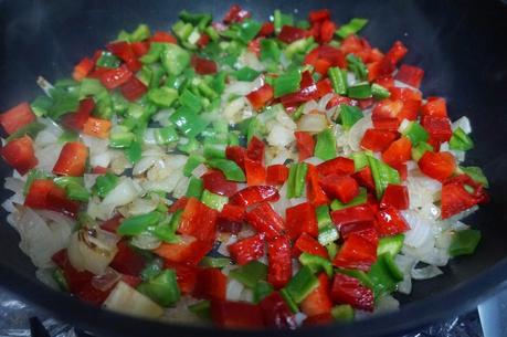 Bacalao con pisto Bacalao con pisto