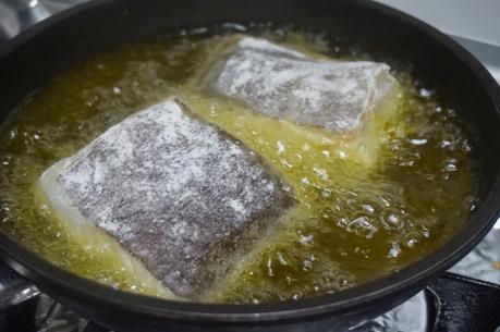 Bacalao con pisto Bacalao con pisto