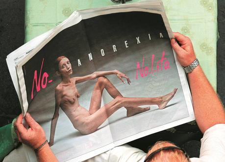 Francia contra la Anorexia en la Pasarela.