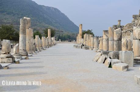 Columnas del Ágora superior de Éfeso