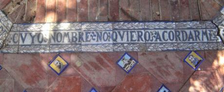 La Glorieta de Cervantes (1). La Glorieta de Cervantes (1).