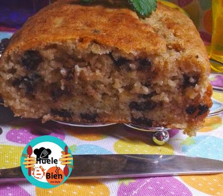 Pastel de plátano y chocolate Pastel de plátano y chocolate