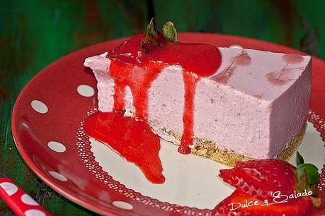 Tarta Mousse de Fresas