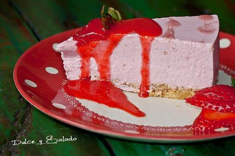 Tarta Mousse de Fresas