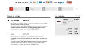 Mi experiencia de compra Online con Vans. Método-de-entrega---Vans