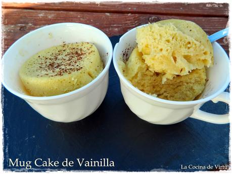 Mug Cake de Vainilla Mug Cake de Vainilla