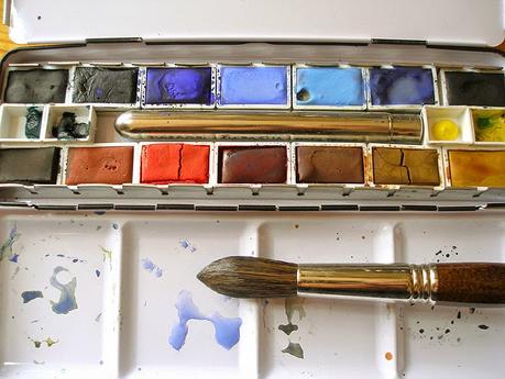 Paso a paso. Acuarela de un olivo Paso a paso. Acuarela de un olivo