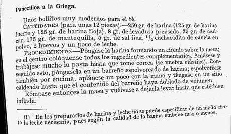 Panecillos a la Griega Panecillos a la Griega