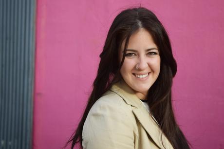 Neutral tones on pink background Neutral tones on pink background