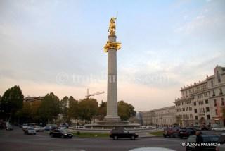 ARMENIA, DÍA 12: ADIOS ARMENIA, HOLA GEORGIA DE NUEVO FREDOM SQUARE, TBILISI