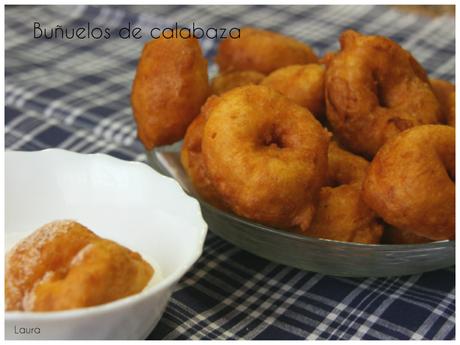 BUÑUELOS DE CALABAZA (BUNYOLS DE CARABASSA) BUÑUELOS DE CALABAZA (BUNYOLS DE CARABASSA)