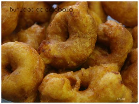 BUÑUELOS DE CALABAZA (BUNYOLS DE CARABASSA) BUÑUELOS DE CALABAZA (BUNYOLS DE CARABASSA)