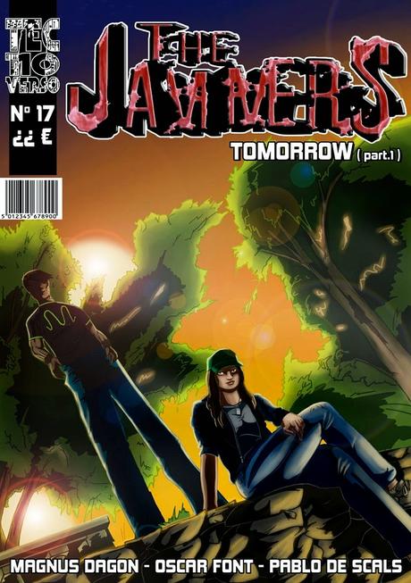 Cubierta del capítulo 17 de The Jammers Cubierta del capítulo 17 de The Jammers