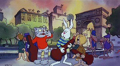Un gato con clasificación X Fritz a punto de montar una bronca