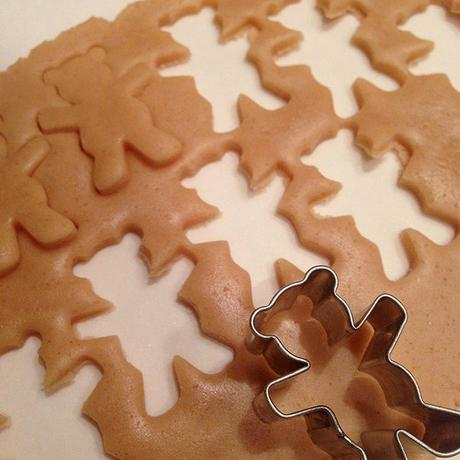 Galletas de ositos con frutos secos