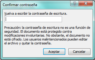 Como proteger un documento de Office con contraseña