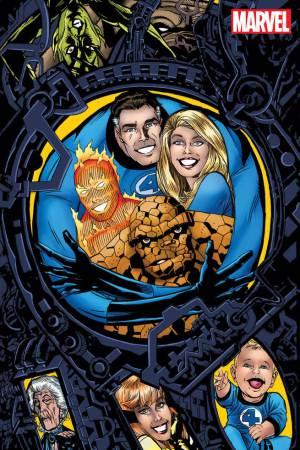 Marvel cerrará 33 colecciones al comienzo de Secret Wars Fantastic Four #645, portada alternativa a cargo de Michael Golden