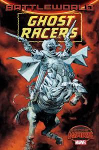 Marvel cerrará 33 colecciones al comienzo de Secret Wars Ghost Racers #1, portada alternativa a cargo de Dan Panosian