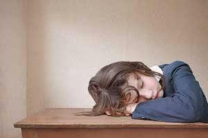 Persona afectada por la narcolepsia