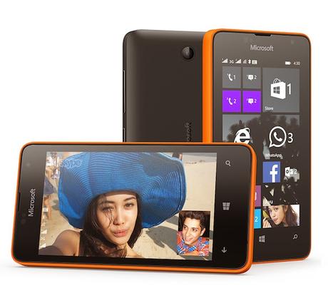 El nuevo Microsoft Lumia 430 solo cuesta 70 dólares