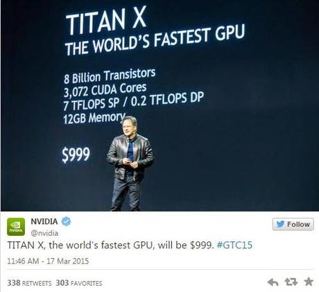 La nueva tarjeta gráfica de Nvidia: Titan X