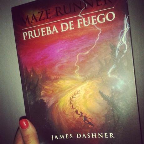 Prueba de fuego de James Dashner♥