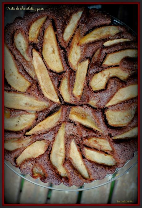 tarta de chocolate y pera tererecetas las recetas de tere 05 tarta de chocolate y pera tererecetas 05
