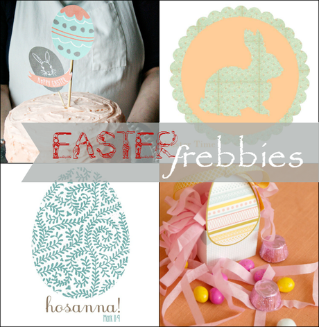 Imprimibles gratuitos por Pascua → Easter Freebies