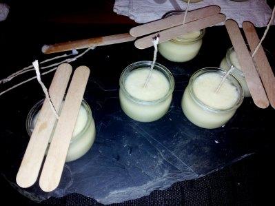 Cómo hacer velas sólidas con aceite usado vela-aceite-casera