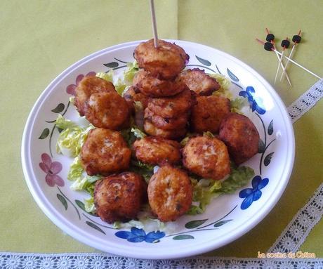 Buñuelos de bacalao a la española Buñuelos de bacalao a la española