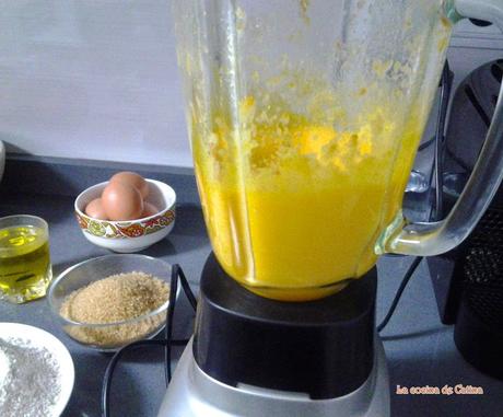 Bizcocho de mandarina Bizcocho de mandarina