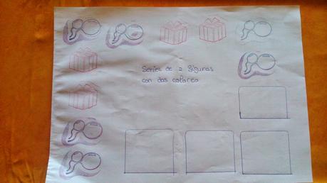 Como hacer series con un juego de sellos. Como hacer series con un juego de sellos.